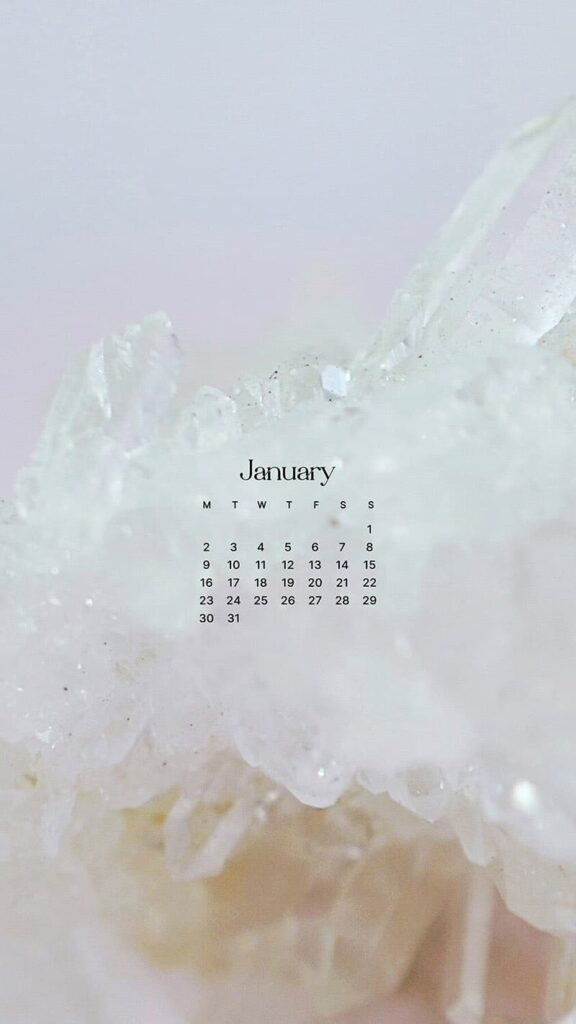 JANUARY 2023 WALLPAPERS – 55 FREE PHONE &#038; DESKTOP CALENDARS!, Oh So Lovely Blog