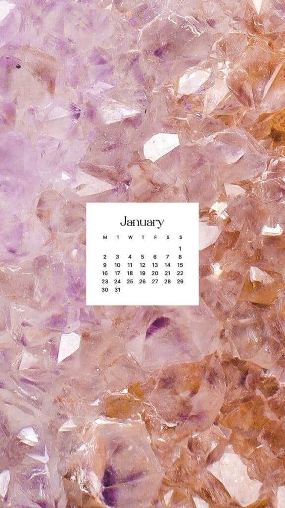 JANUARY 2023 WALLPAPERS – 55 FREE PHONE &#038; DESKTOP CALENDARS!, Oh So Lovely Blog