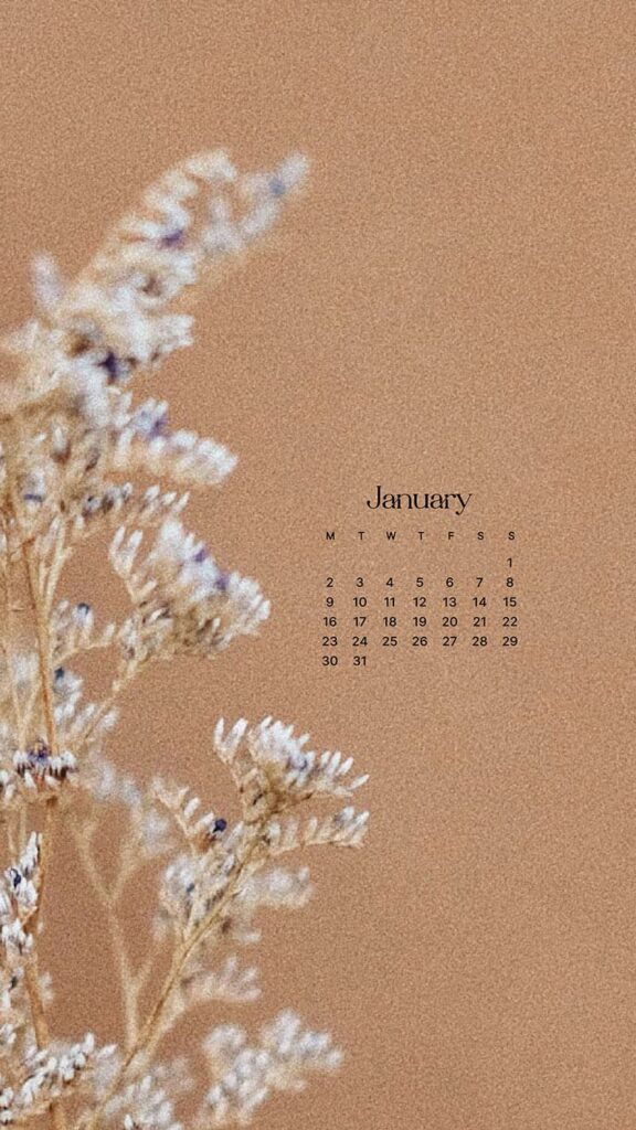 JANUARY 2023 WALLPAPERS – 55 FREE PHONE &#038; DESKTOP CALENDARS!, Oh So Lovely Blog