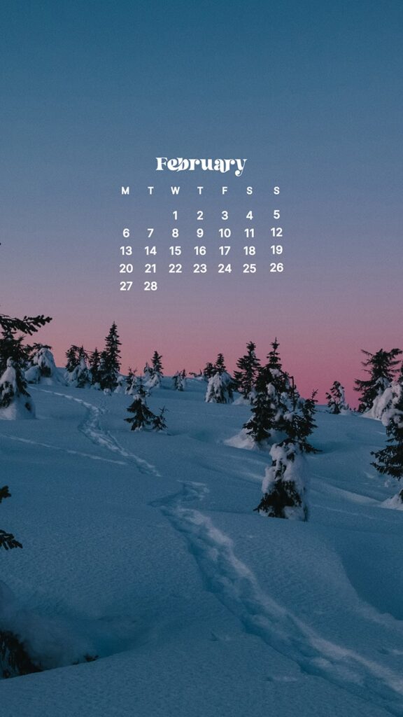 FEBRUARY 2023 WALLPAPERS – 60 FREE PHONE &#038; DESKTOP CALENDARS!, Oh So Lovely Blog