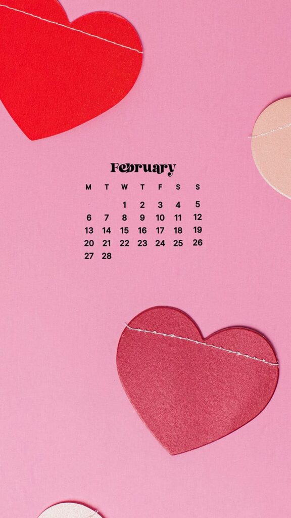 FEBRUARY 2023 WALLPAPERS – 60 FREE PHONE &#038; DESKTOP CALENDARS!, Oh So Lovely Blog