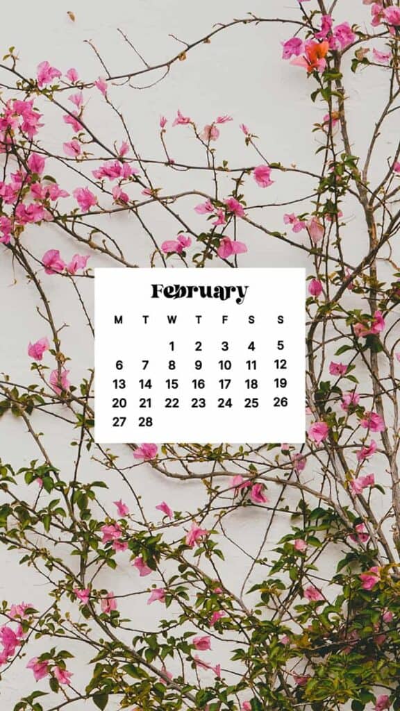 FEBRUARY 2023 WALLPAPERS – 60 FREE PHONE &#038; DESKTOP CALENDARS!, Oh So Lovely Blog