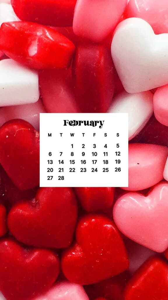 FEBRUARY 2023 WALLPAPERS – 60 FREE PHONE &#038; DESKTOP CALENDARS!, Oh So Lovely Blog