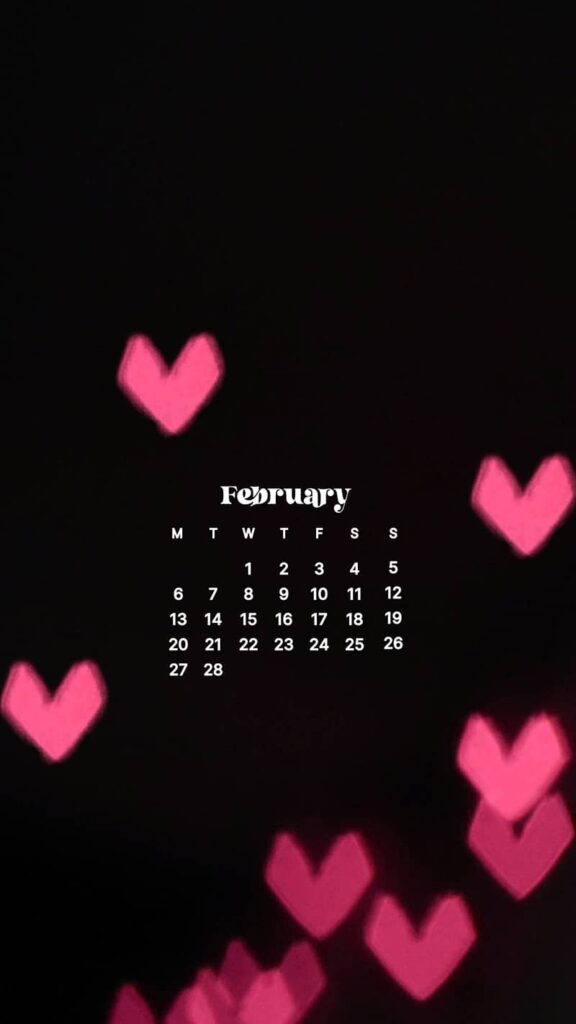 FEBRUARY 2023 WALLPAPERS – 60 FREE PHONE &#038; DESKTOP CALENDARS!, Oh So Lovely Blog