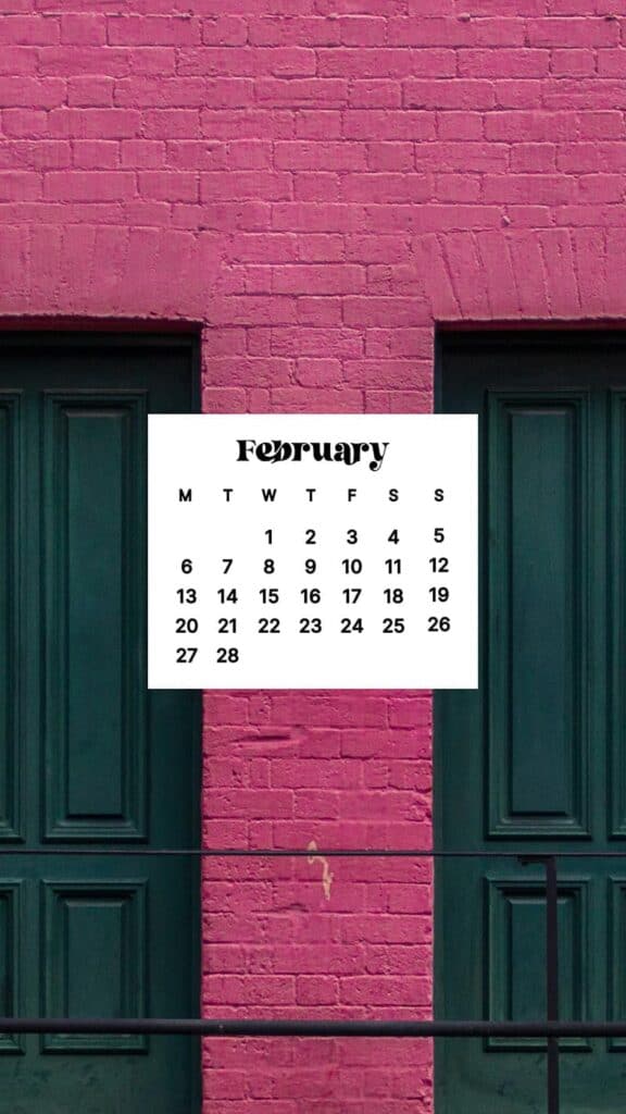 FEBRUARY 2023 WALLPAPERS – 60 FREE PHONE &#038; DESKTOP CALENDARS!, Oh So Lovely Blog