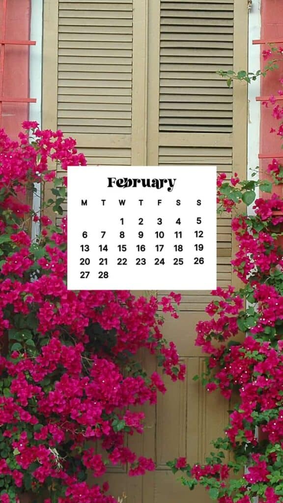 FEBRUARY 2023 WALLPAPERS – 60 FREE PHONE &#038; DESKTOP CALENDARS!, Oh So Lovely Blog