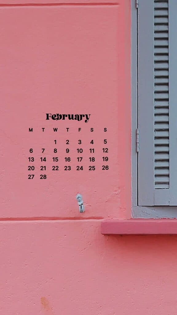 FEBRUARY 2023 WALLPAPERS – 60 FREE PHONE &#038; DESKTOP CALENDARS!, Oh So Lovely Blog