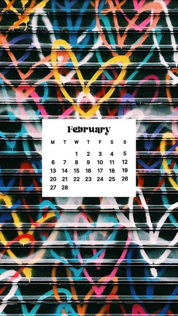 FEBRUARY 2023 WALLPAPERS – 60 FREE PHONE &#038; DESKTOP CALENDARS!, Oh So Lovely Blog