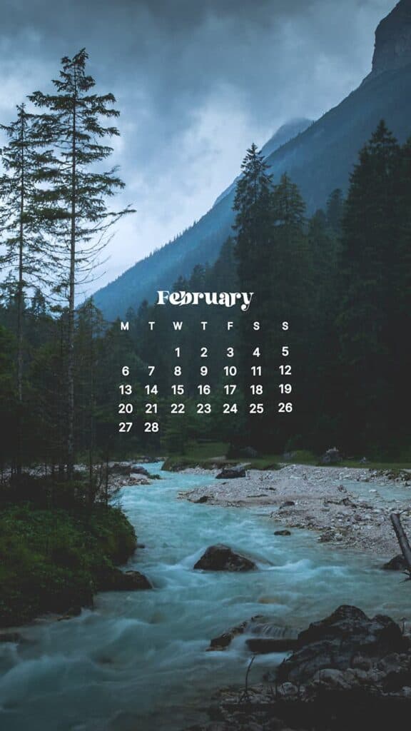 FEBRUARY 2023 WALLPAPERS – 60 FREE PHONE &#038; DESKTOP CALENDARS!, Oh So Lovely Blog