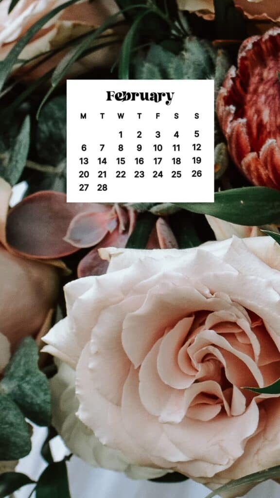 FEBRUARY 2023 WALLPAPERS – 60 FREE PHONE &#038; DESKTOP CALENDARS!, Oh So Lovely Blog