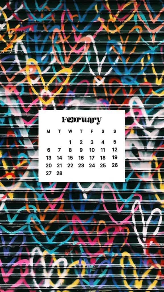 FEBRUARY 2023 WALLPAPERS – 60 FREE PHONE &#038; DESKTOP CALENDARS!, Oh So Lovely Blog