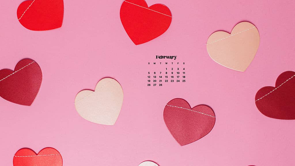 FEBRUARY 2023 WALLPAPERS – 60 FREE PHONE &#038; DESKTOP CALENDARS!, Oh So Lovely Blog