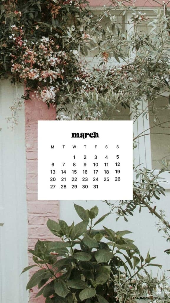 MARCH 2023 WALLPAPERS – 55 FREE PHONE &#038; DESKTOP CALENDARS!, Oh So Lovely Blog