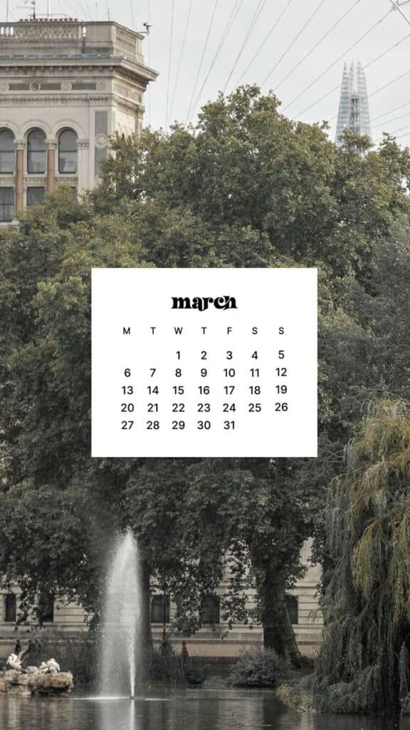 MARCH 2023 WALLPAPERS – 55 FREE PHONE &#038; DESKTOP CALENDARS!, Oh So Lovely Blog