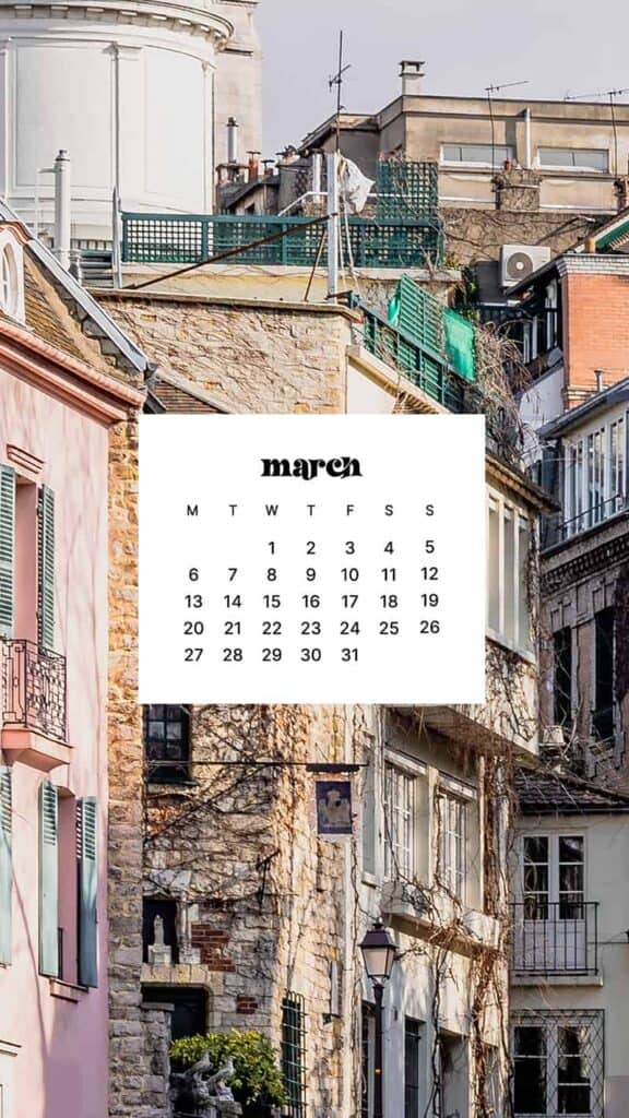 MARCH 2023 WALLPAPERS – 55 FREE PHONE &#038; DESKTOP CALENDARS!, Oh So Lovely Blog