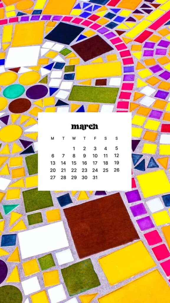 MARCH 2023 WALLPAPERS – 55 FREE PHONE &#038; DESKTOP CALENDARS!, Oh So Lovely Blog