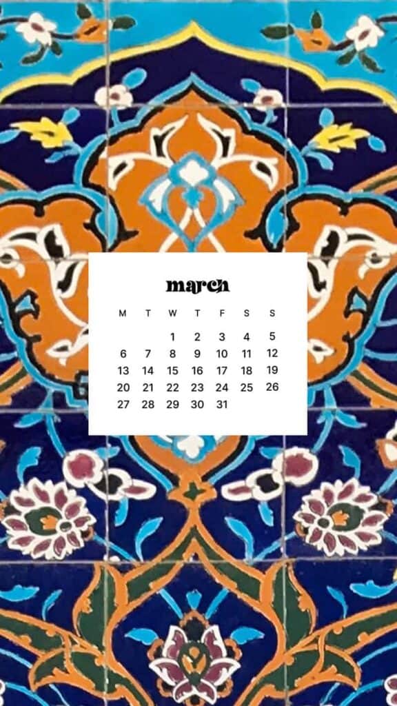 MARCH 2023 WALLPAPERS – 55 FREE PHONE &#038; DESKTOP CALENDARS!, Oh So Lovely Blog