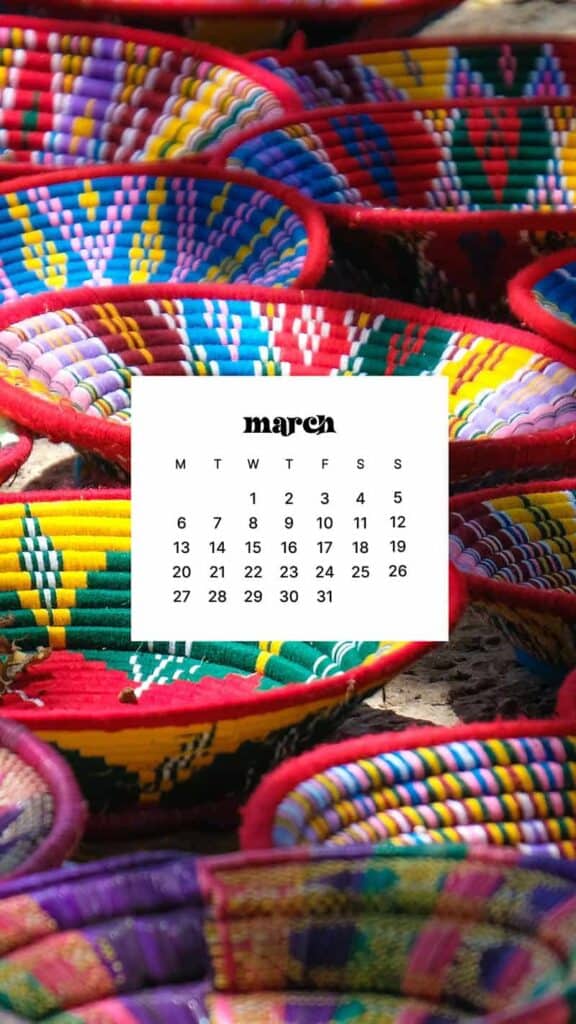 MARCH 2023 WALLPAPERS – 55 FREE PHONE &#038; DESKTOP CALENDARS!, Oh So Lovely Blog