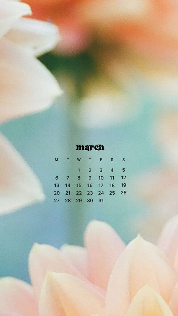 MARCH 2023 WALLPAPERS – 55 FREE PHONE &#038; DESKTOP CALENDARS!, Oh So Lovely Blog