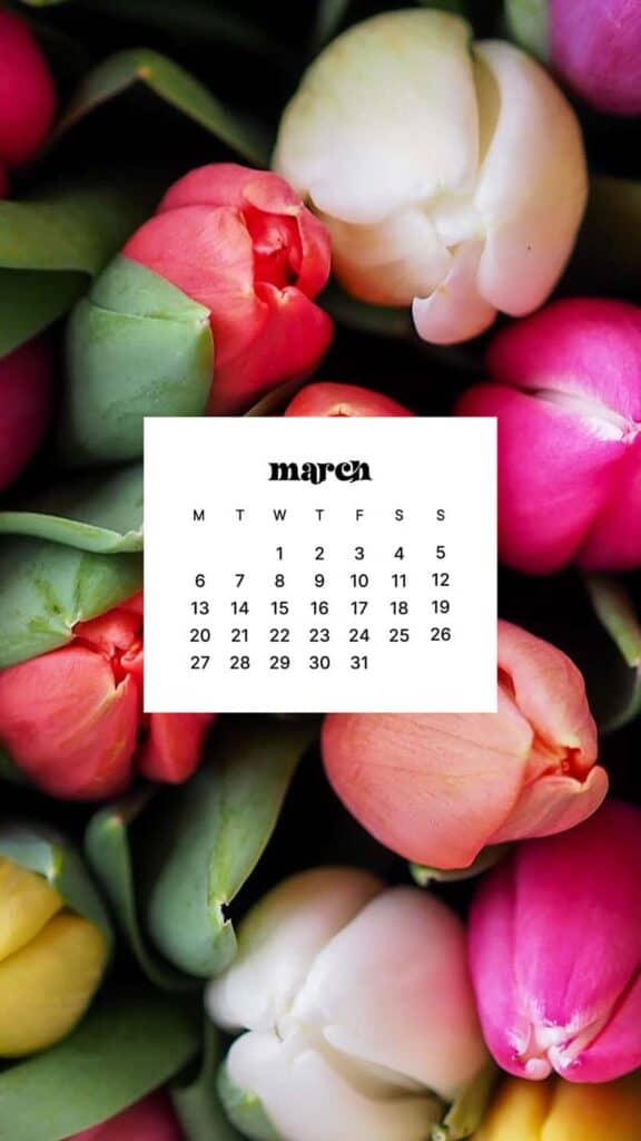 MARCH 2023 WALLPAPERS – 55 FREE PHONE &#038; DESKTOP CALENDARS!, Oh So Lovely Blog