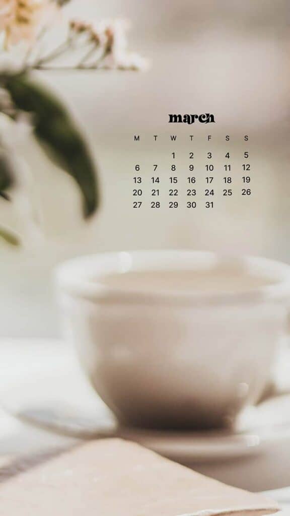 MARCH 2023 WALLPAPERS – 55 FREE PHONE &#038; DESKTOP CALENDARS!, Oh So Lovely Blog