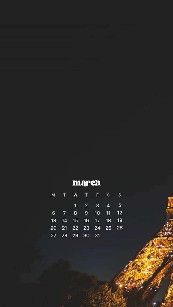 MARCH 2023 WALLPAPERS – 55 FREE PHONE &#038; DESKTOP CALENDARS!, Oh So Lovely Blog