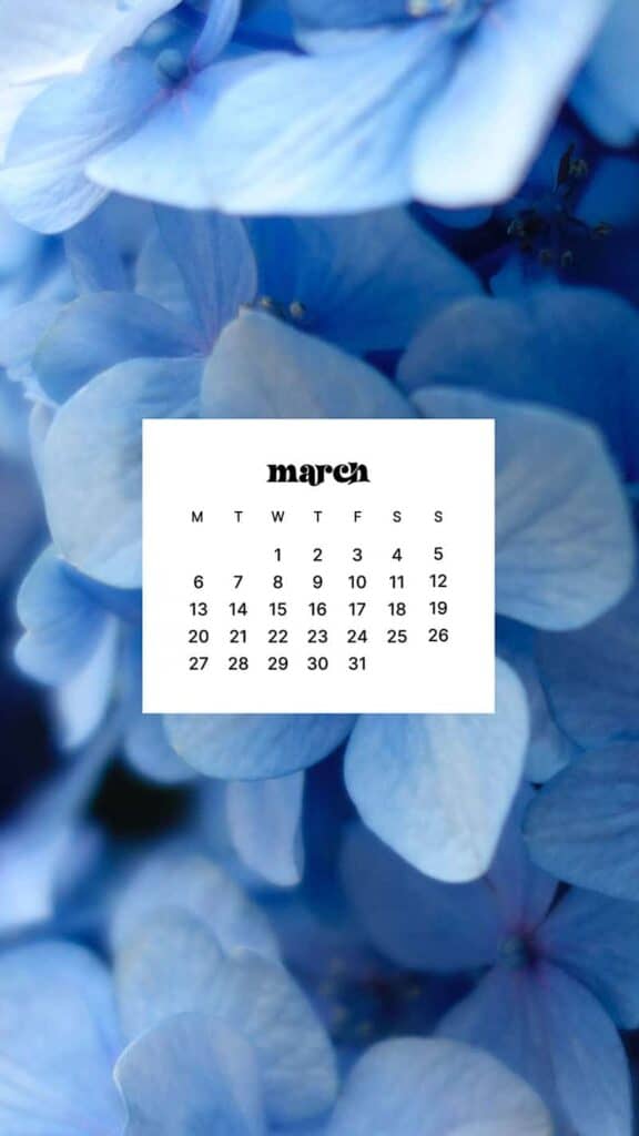 MARCH 2023 WALLPAPERS – 55 FREE PHONE &#038; DESKTOP CALENDARS!, Oh So Lovely Blog