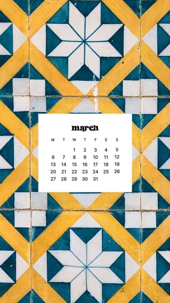 MARCH 2023 WALLPAPERS – 55 FREE PHONE &#038; DESKTOP CALENDARS!, Oh So Lovely Blog