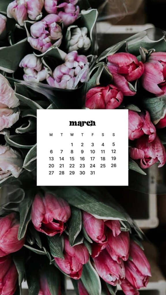 MARCH 2023 WALLPAPERS – 55 FREE PHONE &#038; DESKTOP CALENDARS!, Oh So Lovely Blog