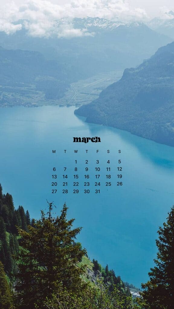 MARCH 2023 WALLPAPERS – 55 FREE PHONE &#038; DESKTOP CALENDARS!, Oh So Lovely Blog