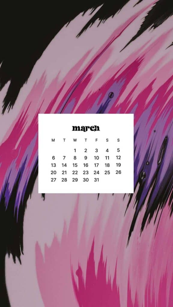 MARCH 2023 WALLPAPERS – 55 FREE PHONE &#038; DESKTOP CALENDARS!, Oh So Lovely Blog