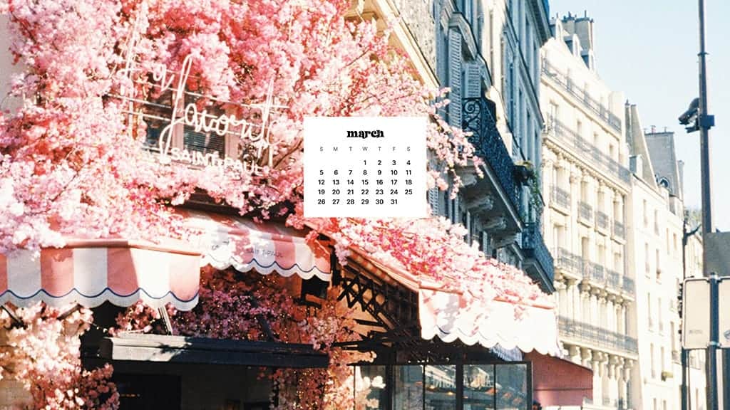 March 2023 Calendar Desktop Wallpapers  PixelsTalkNet