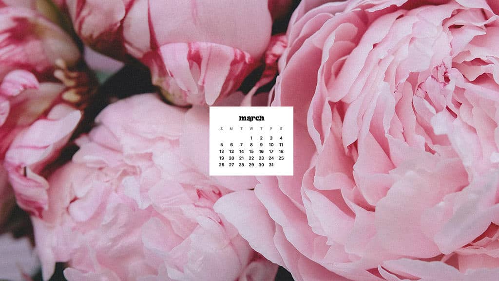 MARCH 2023 WALLPAPERS – 55 FREE PHONE &#038; DESKTOP CALENDARS!, Oh So Lovely Blog