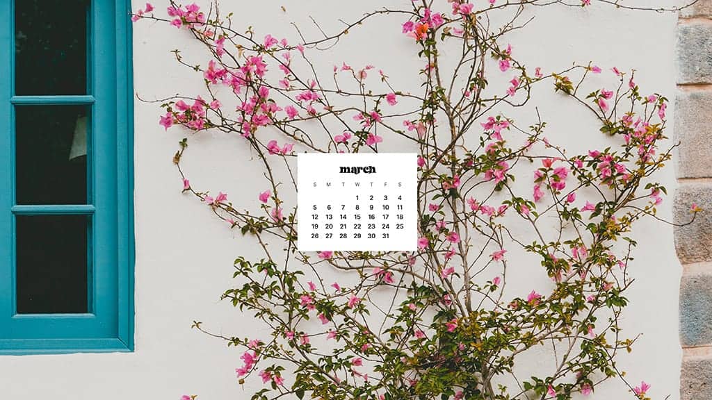 MARCH 2023 WALLPAPERS – 55 FREE PHONE &#038; DESKTOP CALENDARS!, Oh So Lovely Blog