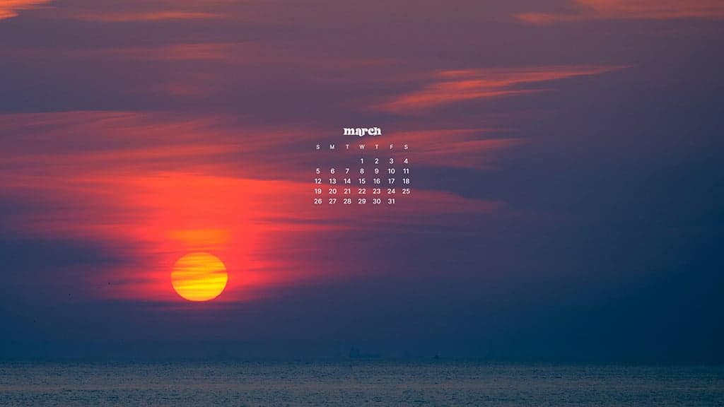 MARCH 2023 WALLPAPERS – 55 FREE PHONE &#038; DESKTOP CALENDARS!, Oh So Lovely Blog