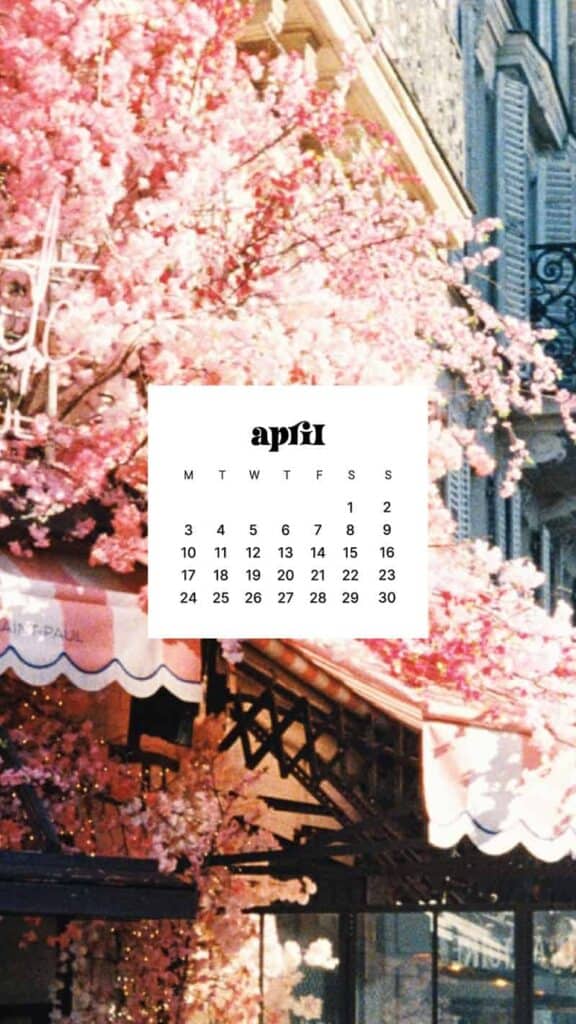 APRIL 2023 WALLPAPERS – 55 FREE PHONE &#038; DESKTOP CALENDARS!, Oh So Lovely Blog