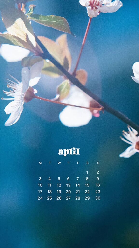 APRIL 2023 WALLPAPERS – 55 FREE PHONE &#038; DESKTOP CALENDARS!, Oh So Lovely Blog