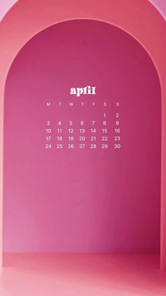 APRIL 2023 WALLPAPERS – 55 FREE PHONE &#038; DESKTOP CALENDARS!, Oh So Lovely Blog