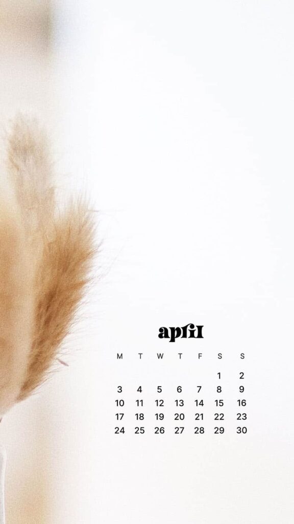 APRIL 2023 WALLPAPERS – 55 FREE PHONE &#038; DESKTOP CALENDARS!, Oh So Lovely Blog