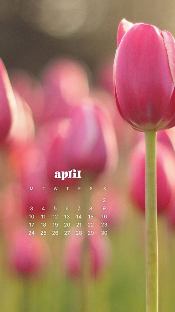 APRIL 2023 WALLPAPERS – 55 FREE PHONE &#038; DESKTOP CALENDARS!, Oh So Lovely Blog