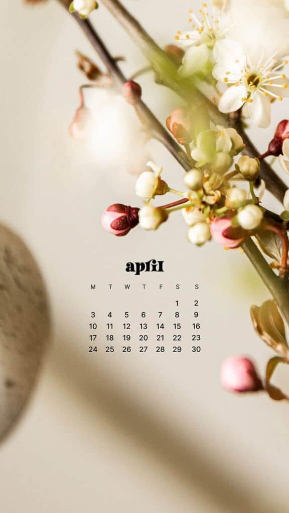 APRIL 2023 WALLPAPERS – 55 FREE PHONE &#038; DESKTOP CALENDARS!, Oh So Lovely Blog