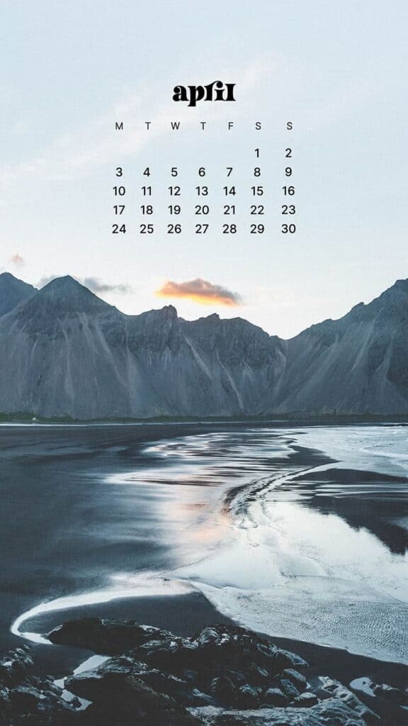 APRIL 2023 WALLPAPERS – 55 FREE PHONE &#038; DESKTOP CALENDARS!, Oh So Lovely Blog