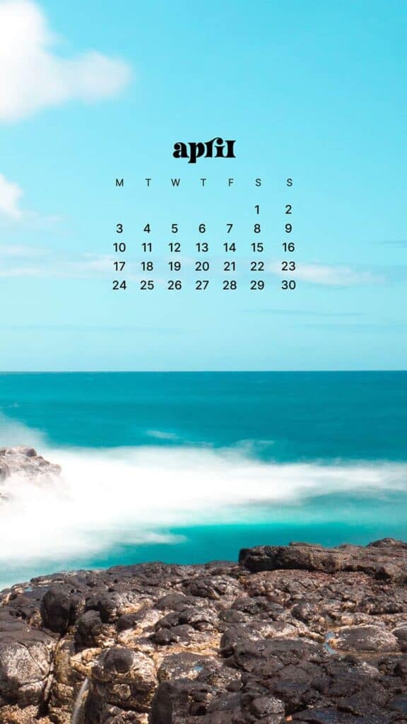 APRIL 2023 WALLPAPERS – 55 FREE PHONE &#038; DESKTOP CALENDARS!, Oh So Lovely Blog