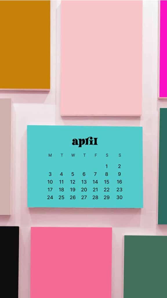 APRIL 2023 WALLPAPERS – 55 FREE PHONE &#038; DESKTOP CALENDARS!, Oh So Lovely Blog