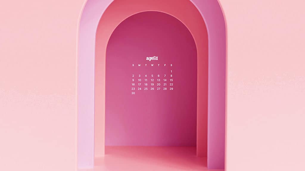 April Calendar 2023 Wallpaper  TubeWP