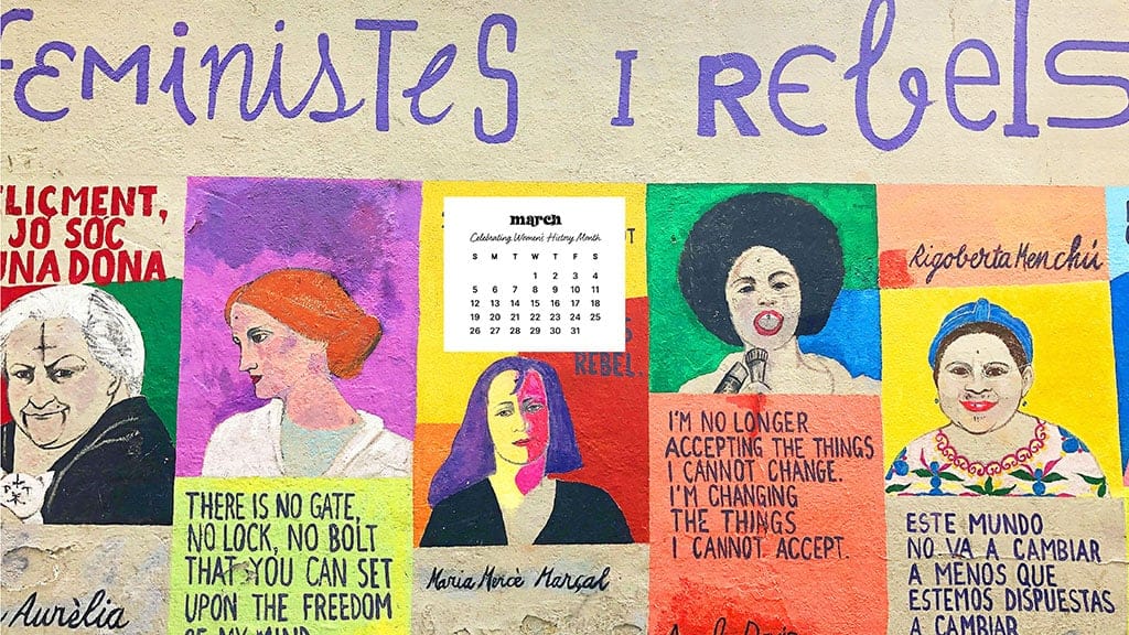 WOMEN&#8217;S HISTORY MONTH 2023 – 20 FREE PHONE &#038; DESKTOP WALLPAPERS, Oh So Lovely Blog