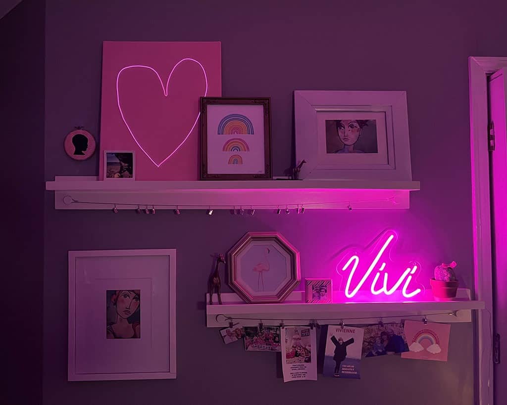 DIY NEON SIGN &#8211; EASY &#038; AFFORDABLE!, Oh So Lovely Blog