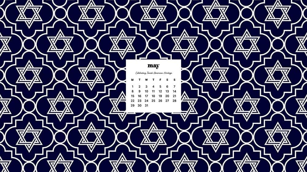 JEWISH AMERICAN HERITAGE MONTH – 42 FREE WALLPAPERS – MAY 2023, Oh So Lovely Blog