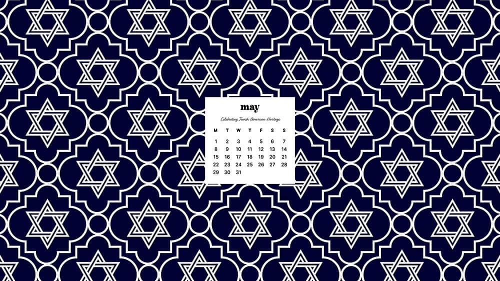 JEWISH AMERICAN HERITAGE MONTH – 42 FREE WALLPAPERS – MAY 2023, Oh So Lovely Blog