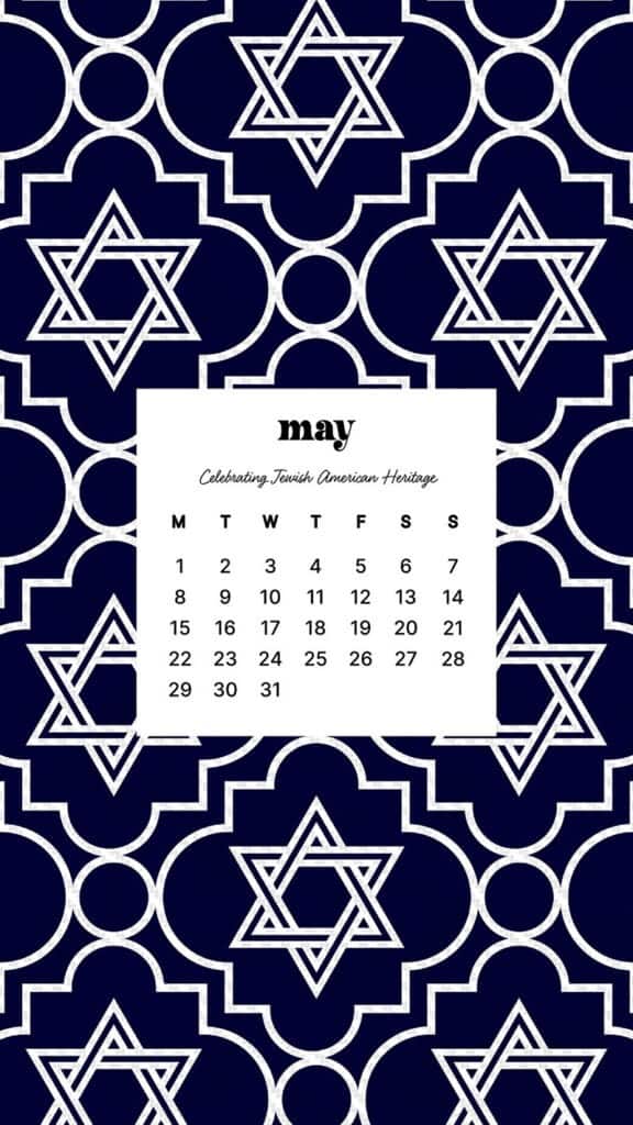 JEWISH AMERICAN HERITAGE MONTH – 42 FREE WALLPAPERS – MAY 2023, Oh So Lovely Blog